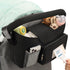 Accmor Universal Stroller Organizer with Insulated Cup Holder, Stroller Caddy Bag Accessories, Stroller Cup Holder