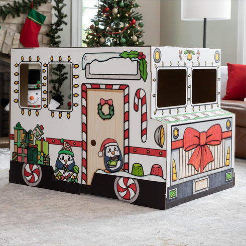 Creative Holiday Truck Playhouse for Kids