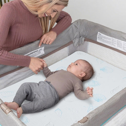 HDJOAPS Pack 38"x26"x1.5", Pack and Play Mattress Crib Mattress Pad for Playard, n Play Mattress with Soft Breathable
