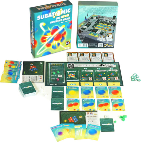 Subatomic: an Atom Building Game (2nd Edition) | Educational Chemistry Game About Elements, Protons, Neutrons, Electrons