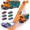 Toddler Car Truck Toys,Car Carrier Truck Toy for Kids Age 3-5 4-8,Foldable