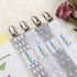 Babygoal Baby Pacifier Clips with Case, 4 Pack Holder for All Pacifier Styles, Baby Gift 4MP07-HZ