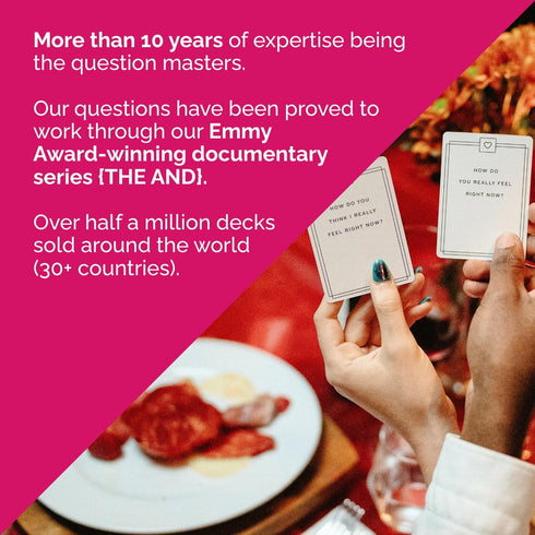 199 {THE AND} Dating Edition - Thoughtful Conversation Cards for Dating Couples - Questions to Get to Know Your New