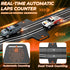 2-in-1 Sets 2 Counter 8-12 Slot Car Race Track - Electric Race Car Track with High-Speed Racing Cars, Dual Racing Game