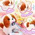 Tagitary Plush Toys Puppy Electronic Toy - Walking and Barking Dogs Interactive Dog Toy for Kids with Leash