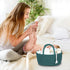 XUANGUO Large Baby Diaper Caddy Organizer for Girl Boy Rope Nursery Storage Bin Basket Portable Holder Tote Bag