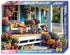500 Springbok Front Porch Piece Jigsaw Puzzle for Adults - Colorful and Nostalgic Scene - Unique Cut Pieces - Made