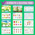 24 3-5, 3-6 NASHRIO Montessori Themes Busy Book for Toddlers Engaging Preschool Learning Activities for Home School