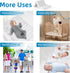 HDJOAPS Pack Pack and Play Mattress for Baby Toddlers, N Play Mattresses with Carry Bag Washable Cover