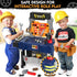 3,4,5+ Set, 3-5 Kids Tool Bench with Electric Drill and Chair, Christmas Birthday Gift for Boys Girls Age Fun Play Kids
