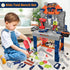 132 Set, 3 4 5 6 7 8, Set 3-5 6-8 Kids Tool Bench with Realistic Electric Drill, PCS Toddler Tool Birthday Toys