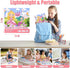 3-5, 3-in-1 4-6, Magnetic Puzzles for Kids Princess Unicorn Mermaid Travel Puzzles for Kids Ages Car Airplane Road Trip