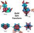 1 1 12 243 TOSY Magnet Pyramid Stone - Cube Transforms into Billion Shapes (Bunny, Egg Basket, Flowers, Heart), Easter