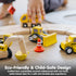 Set Set PlanToys Road Construction Wooden Montessori Imaginative and Fine Motor Play Toy | Coordination, Creativity