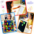 INNOCHEER Magnetic Letters and Numbers for Toddlers, Magnetic Board for Kids, ABC Alphabet Magnets, Educational Dry
