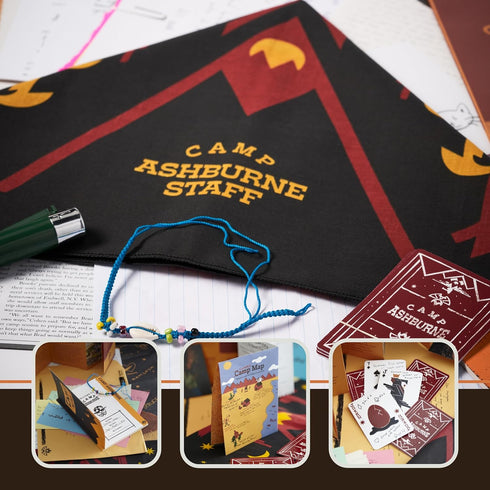 Summer 14+ Hunt A Killer: Camp Calamity - Solve a Murder at a Camp, Interactive Unsolved Mysteries Game, Mystery Box