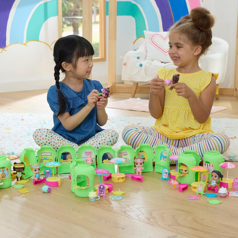 Baby Alive Foodie Cuties Surprise Toys for Girls, 3-Inch Baby Doll Set, Bottle, Sun Series 1, Kids 3 and Up