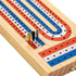 Set, 9 1 Foldable Cribbage Board Game Portable Travel Cribbage Board with Storage Area, Metal Pegs, Playing Card
