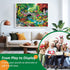 VoYouTwo 300 300 Gifts,20.5x15 Piece Puzzle for Adults,Riverside Animal Puzzle for Kids Teen Adults,Spring Flower