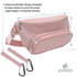 Suessie Fanny Pack Diaper Bag with Baby Changing Pad & Waterproof Wipes Pocket, Stroller Organizer