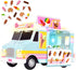 Maxx Action 12 Ice Cream Food Truck, Lights and Sound, Includes 16