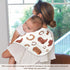 Mazeann 2 Pack Western Cowboy Boots Cute Burp Cloths Baby Boys Girls Absorbent Soft Cotton Burping Cloths Rags