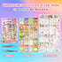 Fieoriia 3D 20 Sets Sticker Book Scene, DIY Miniature World Craft Kit, Art Therapy Activity for Adults, Kids, Family