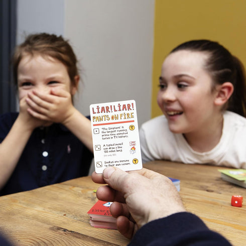 Boxer Gifts Liar Liar Pants On Fire Card Game, Fun Family Game for Kids and Adults