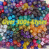 UURM Set 7 Set (6 Pack Mystery Dice of Polyhedral Dice, DND Dice with Storage Bag and Rarity Card, RPG Dice, for Role