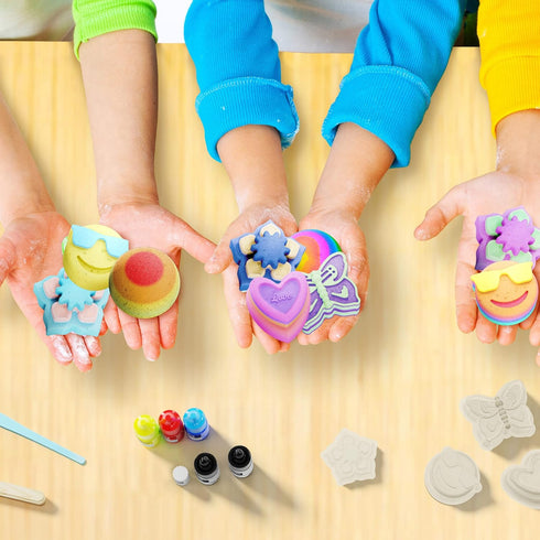 Bath Bomb Making Kit for Kids, Crafts Science Project for Age 6-12, Easter Gift for Girls and Boys