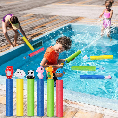 Water Guns - 40 Ft Range Squirter Gun for Swimming Pool Beach Summer Party Outdoor Water Toys for Ages 4-12