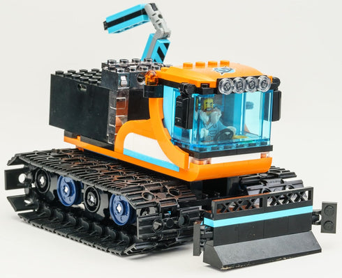 Brixo Conductive Chrome Plated Building Bricks Kit for Lego City Arctic Explorer Truck - Compatible with Lego 60378