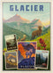MyPuzzle Glacier National Park: Collage Print - Premium 1000 Piece Jigsaw Puzzle for Adults