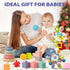 6 12 5 1 1 0-3-6-9-12 Baby Toys to Months, In Montessori Toys for Year Old, Incl Travel Pull String Toy & Rattle