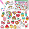 TOY Life Diamond Painting Kits for Kids, 26pcs Unicorn Diamond Art Stickers, Gem Art Craft Kits for Ages 3-12