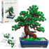 Wise Block Bonsai Tree Building Set, 950 pcs Pine Building Blocks, Artificial
