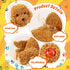4 Pieces Dog Stuffed Animal 11 Inch Puppy Plush Toy, Valentine's Day Soft Plush Animals, 4 Colors