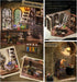 Flever Miniature DIY Dollhouse Kit with Furniture for Romantic Artwork Gift (William's Magic House)