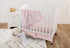 3-Piece Set, American Baby Company Heavenly Soft Minky Dot Mini/Portable Crib Bedding Pink, for Girls