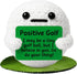 Positive Golf Ball - Emotional Support Crochet Dolls Handmade Positive Crochet Gift for Men Women Golfers Tournament