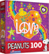 RoseArt - Peanuts - Woodstock Love - 100 Piece Jigsaw Puzzle for Kids and Adults