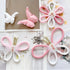 KUNHEHO Set 6 Butterfly Wall Decor of Daisy Flower Boho Nursery Wall Dcor Bohemian Macrame Woven Rattan Wall Hanging
