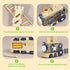 80 Set, 3 3 4 5 6+ Domino Train Toy, PCS Kids Games Automatic Dominos STEM Montessori Toys for Year Old, Colorful