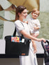 LOVEVOOK Large Waterproof Diaper Bag Tote with Changing Pad