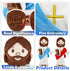 13" Jesus Plush Doll Jesus Plushie Stuffed Toy with Book Christian Stuff Religious for Kids Christening Easter (Red)