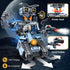 Set- 5 1 Elephant/Bulldozer/Tank/Tracked 12+ HiWEEGO Changeable LED Eyes Robot Building in Remote & App-Controlled