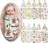 Kegono Personalized Cowboy Swaddle Blanket Boy Girl Newborn Essentials,Custom Baby Cowboy Swaddle Blanket