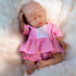 7 inch Vollence Mini Preemie Full Body Silicone Baby Girl Doll Lifelike Tiny Small Reborn Babies Dolls Surprice