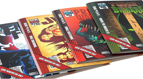 Greater Than Game: Sentinel Comics Roleplaying Game - Starter Kit, 6 Pre-Made Adventures, Ages 14+