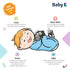 BABY K Baby Rattle Socks & Wrist Toys (Set E) - Newborn Toys for Brain Development Infant Gifts